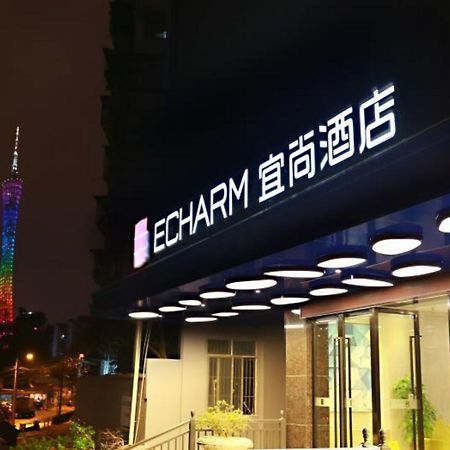 Echarm Hotel Guangzhou Kecun Metro Station מראה חיצוני תמונה